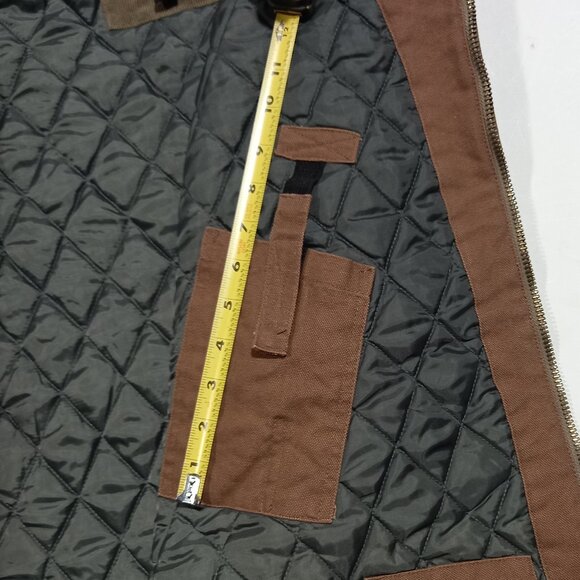 Concealed Carry Canvas Vest - Brown | XLT - Picture 5 of 6